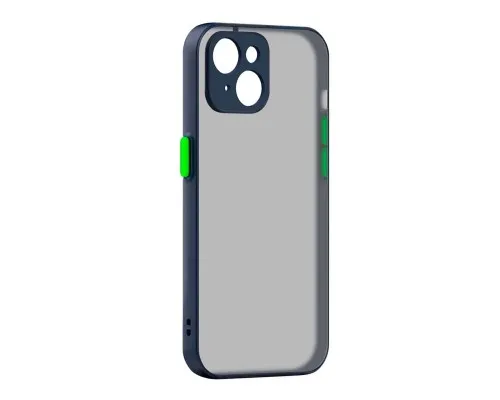 Чохол до мобільного телефона Armorstandart Frosted Matte Apple iPhone 14 Plus Navy Blue (ARM64482)