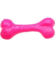 Іграшка для собак Comfy Mint Dental Bone кістка 12.5 см рожева (5905546191104)