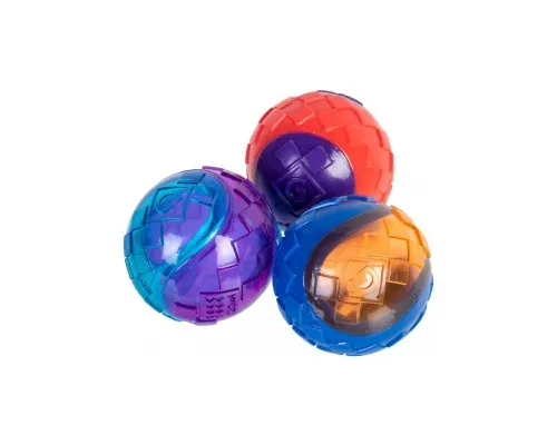 Іграшка для собак GiGwi Ball Три мячі з пищалкою 5 см (2323)