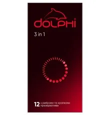 Презервативы Dolphi 3 in 1 12 шт. (4820144770890)