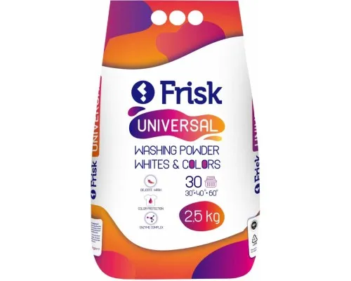 Пральний порошок Frisk Universal 2.5 кг (4820197121144)