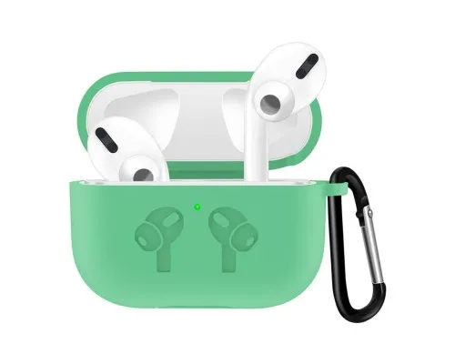 Чохол для навушників BeCover Silicon Protection для Apple AirPods Pro Green (704498)