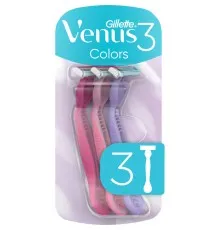 Бритва Gillette Venus 3 Colors 3 шт. (7702018018116)