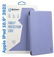 Чохол до планшета BeCover Tri Fold Soft TPU Silicone Apple iPad 10.9" 2022 Purple (708524)