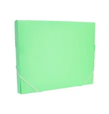 Папка на резинках Optima А4 30 мм, пастельна зелена (O35616-84)
