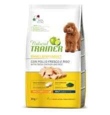 Сухий корм для собак Trainer Natural Super Premium Adult Mini Con Pollo Fresco Riso & Aloe Vera 2 кг (8015699006549)