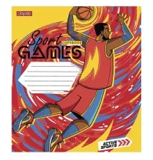 Зошит 1 вересня Sport games 24 аркушів клітинка (766624)