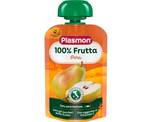 Детское пюре Plasmon Груша 100 г (1136122)