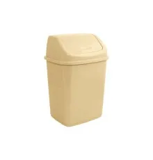 Контейнер для сміття Алеана Кремовий 5 л (алн 122061/крем)