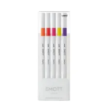 Лайнер UNI набір Emott Passion Color 0.4 мм 5 кольорів (PEM-SY/5C.02PC)