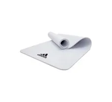 Коврик для йоги Adidas Yoga Mat Уні 176 х 61 х 0,8 см Білий (ADYG-10100WH)