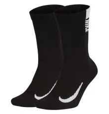 Шкарпетки Nike U NK MLTPLIER CRW 2PR SX7557-010 34-38 2 пари Чорні (194494241176)