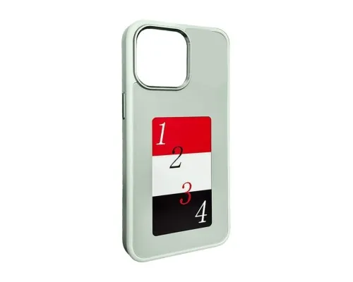 Чохол до мобільного телефона Armorstandart Ink Screen Apple iPhone 15 Pro White (ARM74562)