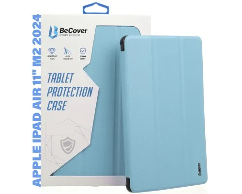 Чехол для планшета BeCover Tri Fold Hard TPU Apple iPad Air 11" M2 2024 Light Blue (711403)