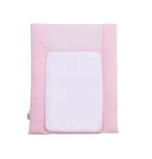 Пеленальний матрацик Верес Velour Lignt pink 50х70 см (429.04)