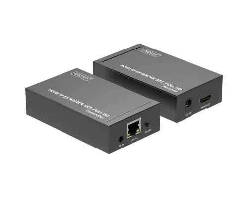 Адаптер Digitus HDMI via CAT6 120m Full HD IP IR (DS-55517)