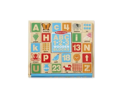 Кубики Melissa&Doug Цифры/Буквы (MD2253)