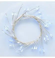 Гірлянда YES! Fun Кластер на мідному дроті 50 LED Холодно-біла 1 м Статична Батарейки (975018)