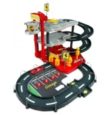 Ігровий набір Bburago Гараж Ferrari (3 рівні, 2 машинки 1:43) (18-31204)