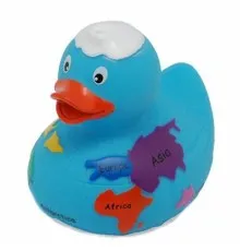 Игрушка для ванной Funny Ducks Глобус утка (L1617)