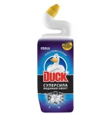 Средство для чистки унитаза Duck Супер сила Видимый эффект 500 мл (4823002004199)