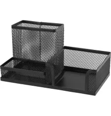 Підставка для дрібниць Axent 203x105x100мм, wire mesh, black (2116-01-A)