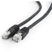 Патч-корд Cablexpert 0.5м FTP, Cat 6, черный (PP6-0.5M/BK)