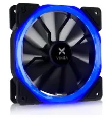 Кулер до корпусу Vinga LED fan-01 blue