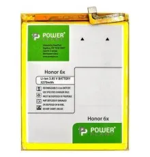 Акумуляторна батарея PowerPlant Huawei Honor 6X (HB386483ECW+) 3270mAh (SM150113)