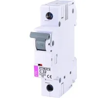 Автоматичний вимикач ETI ETIMAT 6 1p С 32А (6 kA)