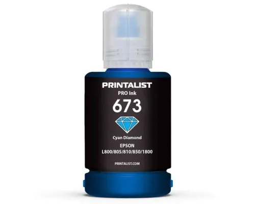 Чорнило Printalist Epson L800 140г Cyan (PL673C)