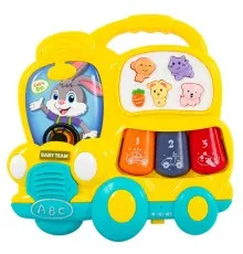 Розвиваюча іграшка Baby Team музична Автобус (8633_желтый)