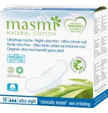 Гігієнічні прокладки Masmi Ultra Night 10 шт. (8432984000257)