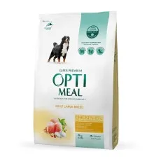 Сухий корм для собак Optimeal для великих порід зі смаком курки 4 кг (4820083905551)