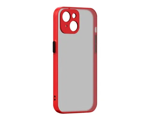 Чохол до мобільного телефона Armorstandart Frosted Matte Apple iPhone 14 Plus Red (ARM64478)