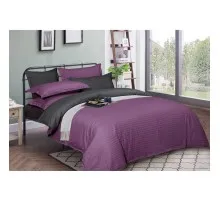 Підковдра MirSon Satin Stripe 30-0009 + 30-0012 Violetta 200х220 см (2200005258248)