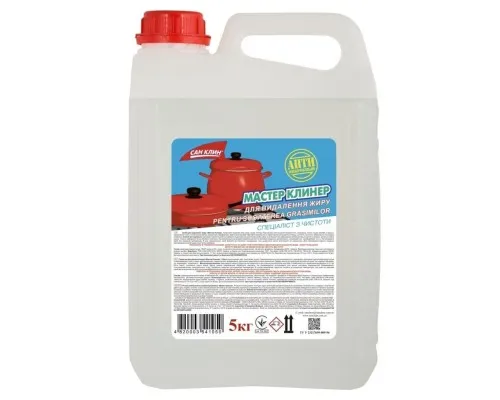 Жидкость для чистки кухни San Clean Green House для плит 5 кг (4820003543351)