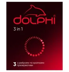 Презервативы Dolphi 3 in 1 3 шт. (4820144770579)