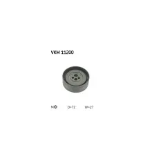 Ролик натягувача ременя SKF VKM 11200