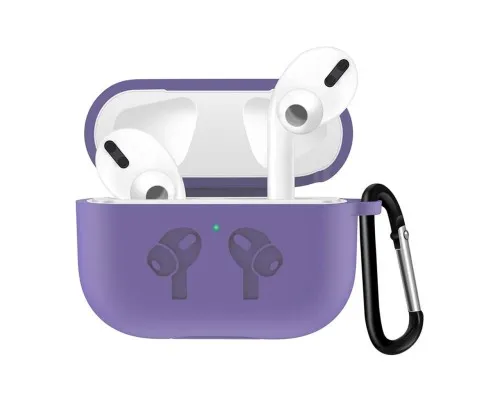 Чохол для навушників BeCover Silicon Protection для Apple AirPods Pro Light Purple (704499)