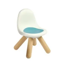 Детский стульчик Smoby со спинкой Бежево-голубой (880112)