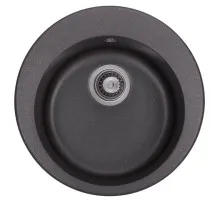 Мийка кухонна GRANADO VITORIA black shine (gr0101)