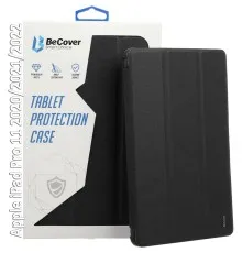 Чохол до планшета BeCover Tri Fold Soft TPU Silicone Apple iPad Pro 11 2020/2021/2022 Black (709710)