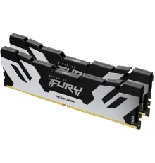 Модуль пам'яті для комп'ютера DDR5 96GB (2x48GB) 6000 MHz Renegade Silver XMP Kingston Fury (ex.HyperX) (KF560C32RSK2-96)