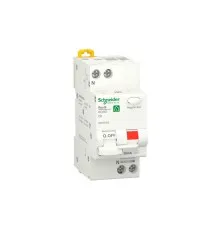 Диференціальний автоматичний вимикач Schneider Electric RESI9 6kA 1P+N 6A C 30mA (R9D25606)