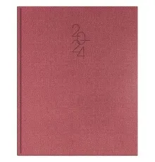 Еженедельник Brunnen датированный 2024 Бюро Tweed A4 21x26 см 76 страниц Красный (73-761 32 204)