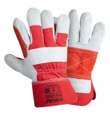 Защитные перчатки Sigma комбинированные замшевые р10.5 класс АВ (усиленная ладонь) (9448381)