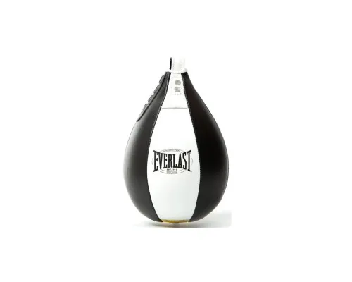 Груша боксерська Everlast 1910 Speed Bag 870740-70-81 Чорний/Білий 22,5 x 15 см (009283606763)