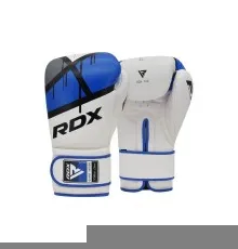 Боксерские перчатки RDX F7 Ego Blue 10 унцій (BGR-F7U-10oz)