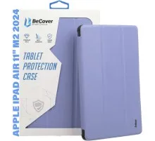Чохол до планшета BeCover Tri Fold Hard TPU Apple iPad Air 11" M2 2024 Purple (711404)